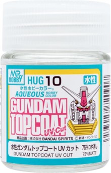 水性ガンダムトップコート UVカット 75%つや消し 水性ガンダムトップコート UVカット 75%つや消し