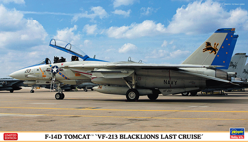 1/72　F-14D トムキャット “VF-213 ブラックライオンズ ラストクルーズ”