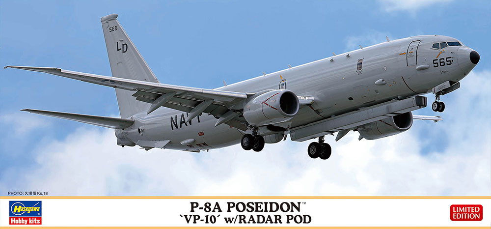 1/200　P-8A ポセイドン “第10哨戒飛行隊” w/レーダーポッド