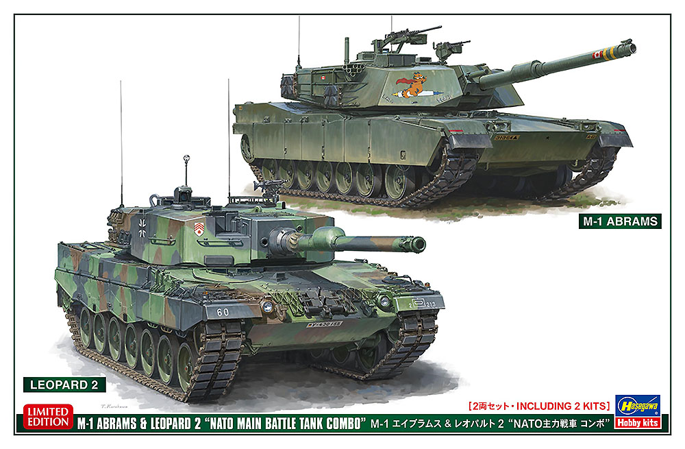 1/72　M-1 エイブラムス & レオパルト 2 “NATO主力戦車 コンボ”