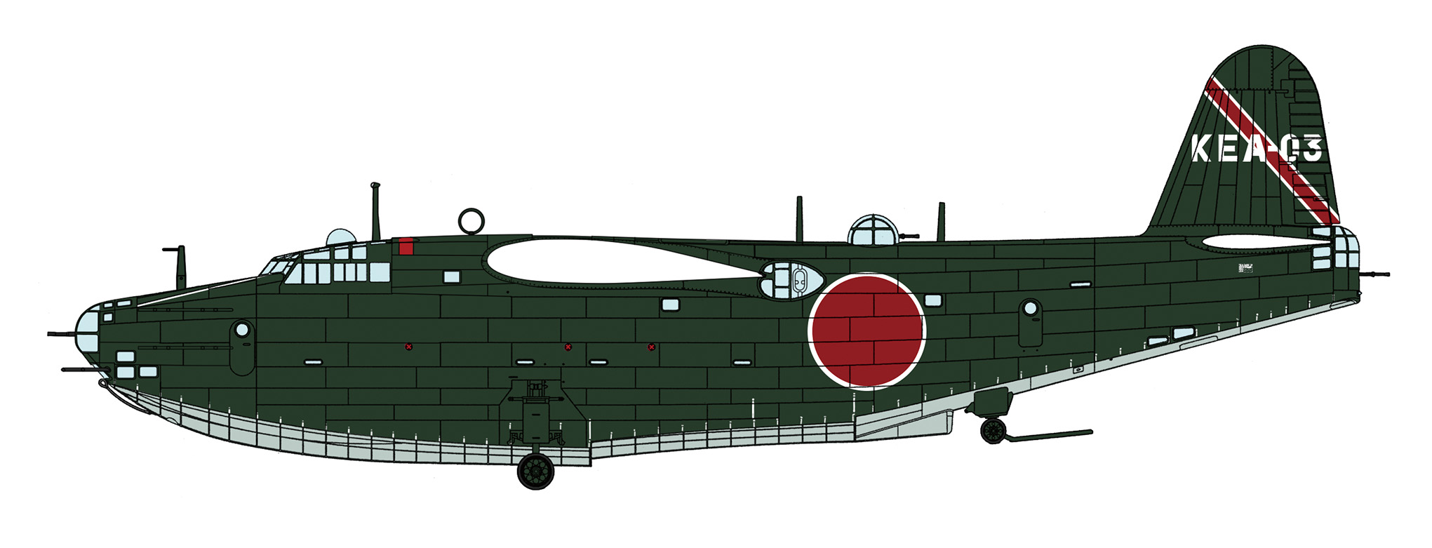 【予約する】　1/72　川西 H8K2 二式大型飛行艇 12型 “第901航空隊”