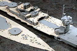 1/350　戦艦 陸奥用 木製甲板