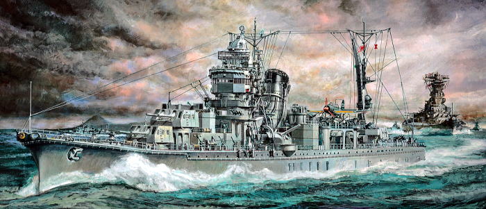 1/350　日本海軍 軽巡洋艦 矢矧 “天一号作戦”