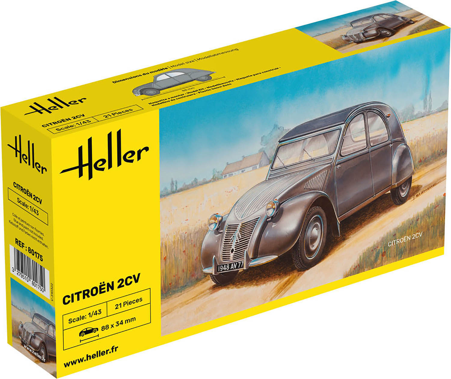 1/43 シトロエン 2CV 1/43 シトロエン 2CV