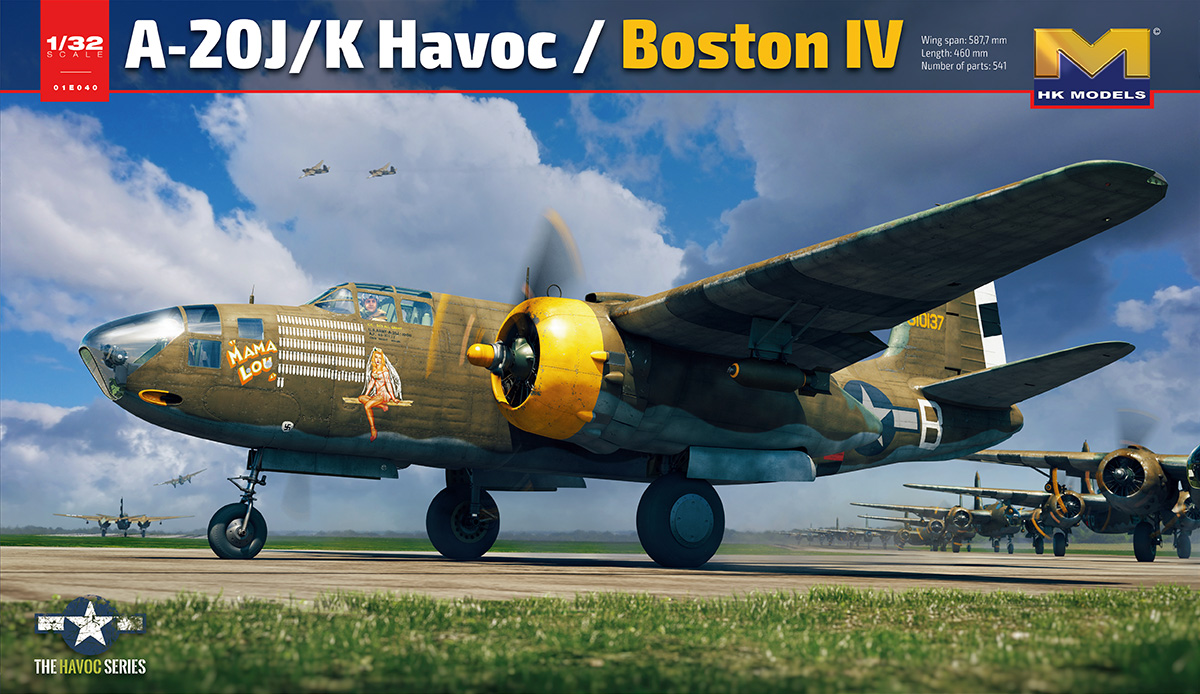 1/32　A-20J/K ハボック/ボストン Ⅳ