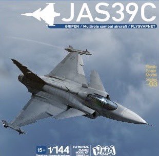 【予約する】 1/144 JAS39 グリペン プラスチックモデルキット(リニューアル版) 【予約する】 1/144 JAS39 グリペン プラスチックモデルキット(リニューアル版)