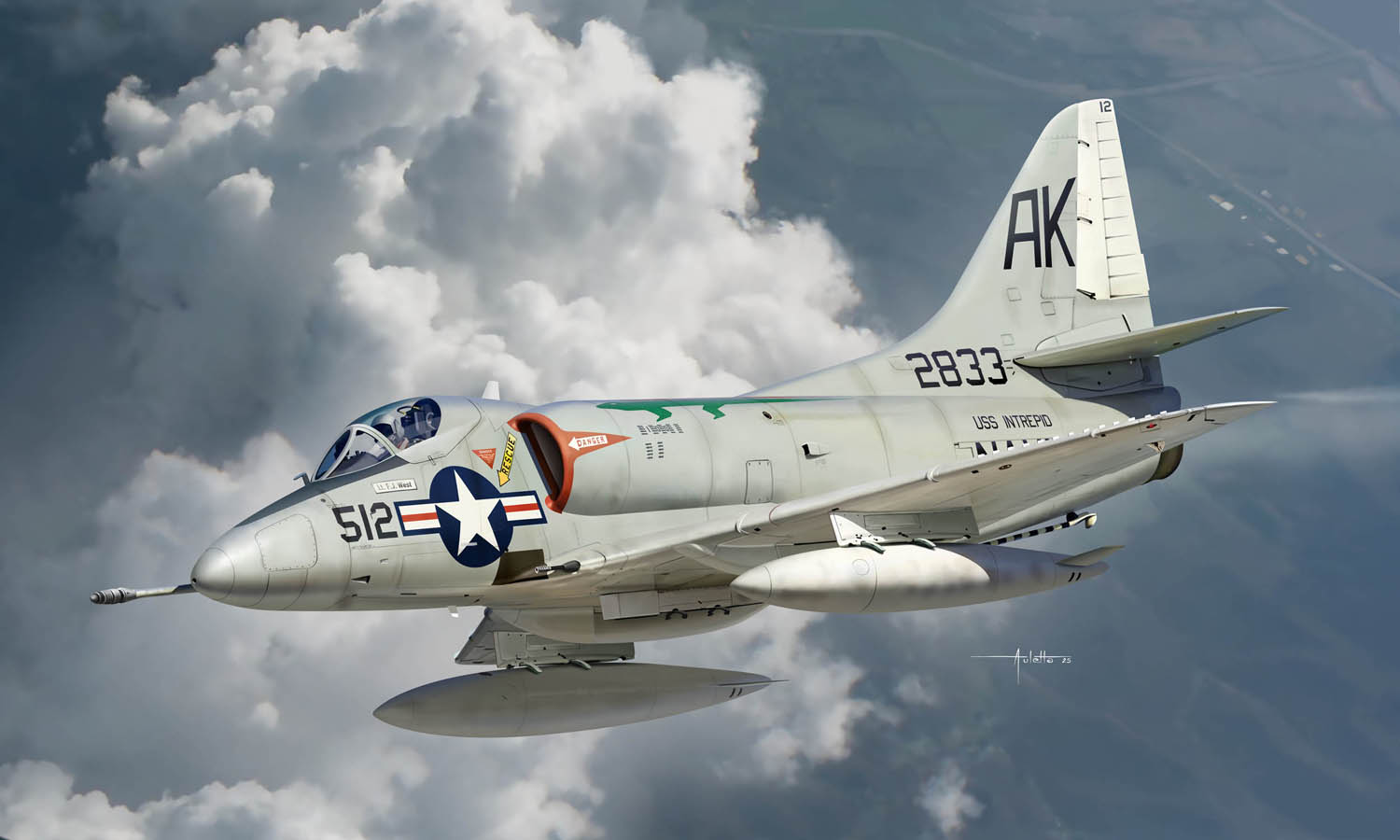 【予約する】 1/48 A-4B スカイホーク 【予約する】 1/48 A-4B スカイホーク