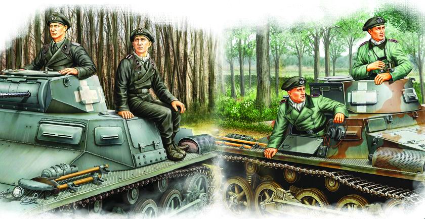 1/35　ドイツ戦車兵セット（大戦初期） - ウインドウを閉じる