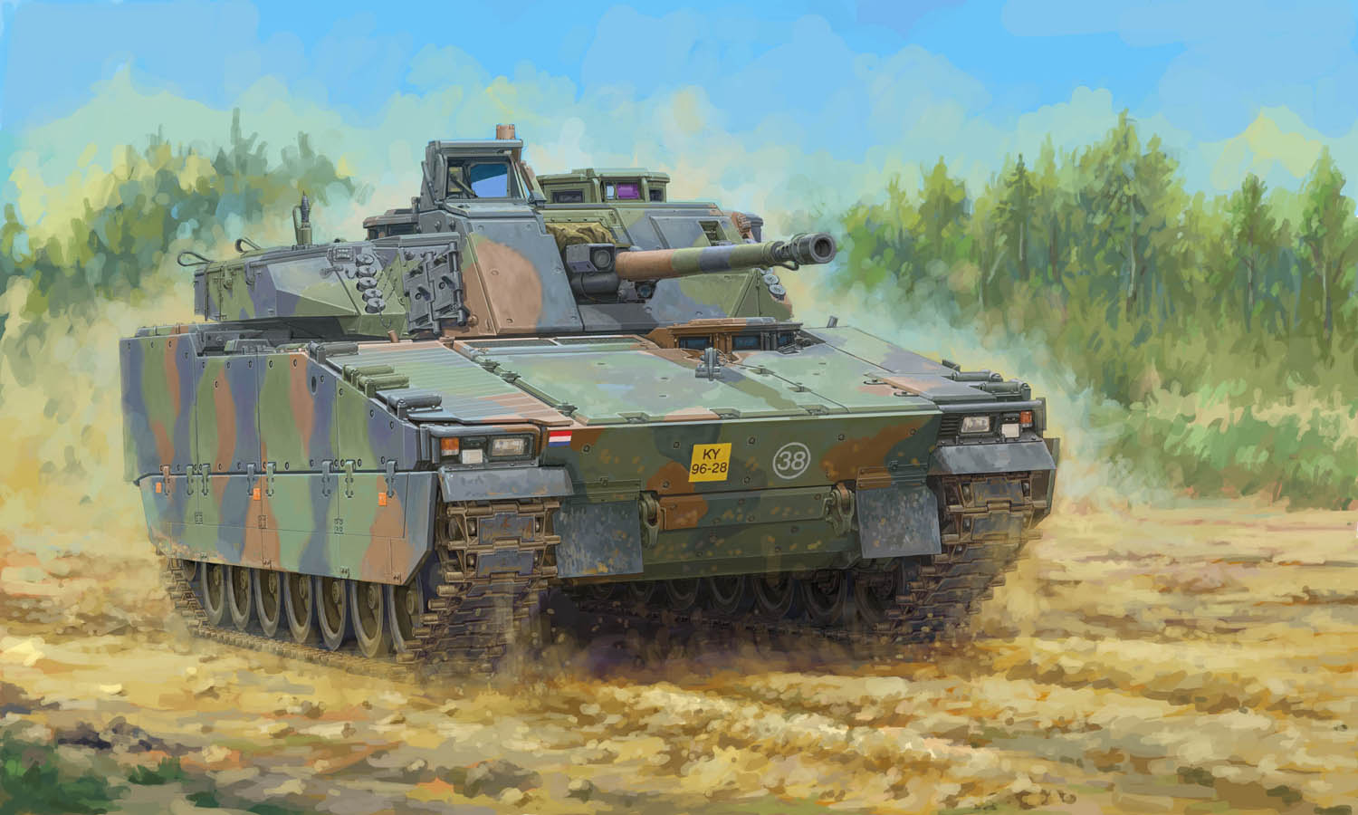 【予約する】 1/35 オランダ CV90-35 歩兵戦闘車 【予約する】 1/35 オランダ CV90-35 歩兵戦闘車
