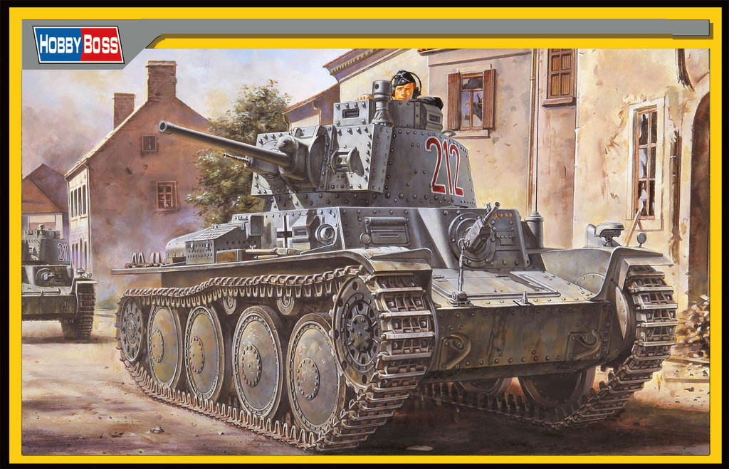 1/35　ドイツ38(t)戦車Ｂ型インテリア付き - ウインドウを閉じる