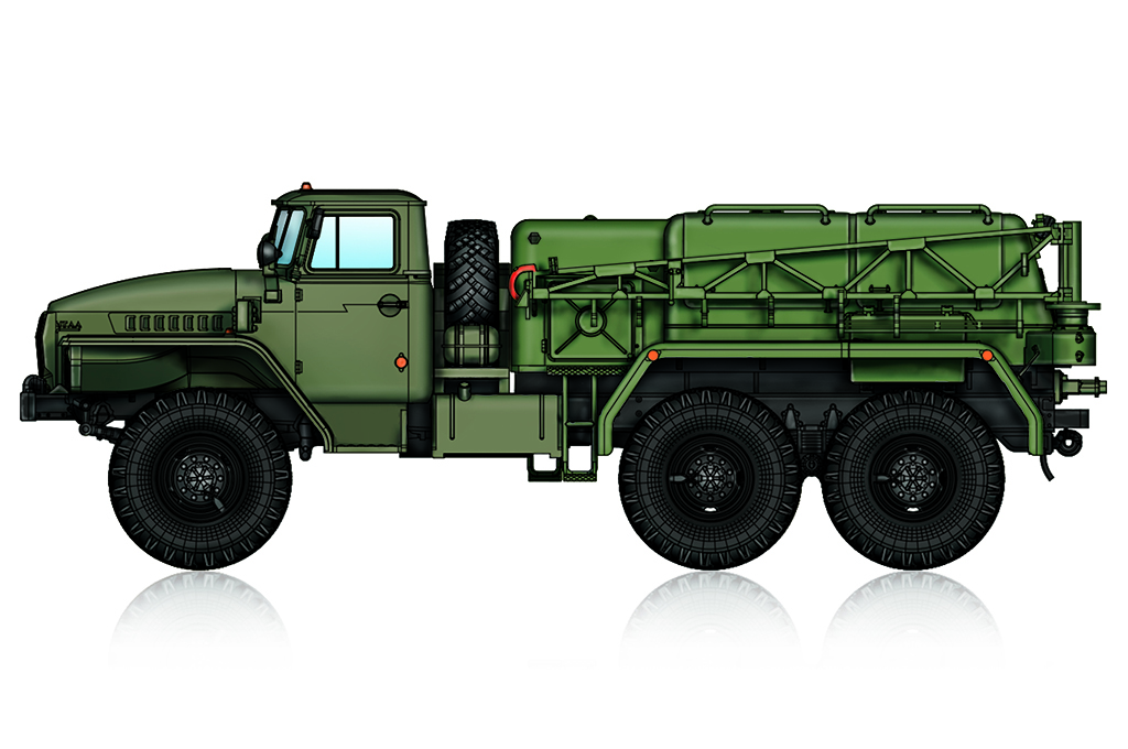 1/72 ロシア URAL-4320 APA-5D 航空電源車  1/72 ロシア URAL-4320 APA-5D 航空電源車