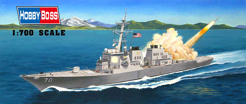 1/700　アメリカ海軍 駆逐艦ホッパー DDG-70
