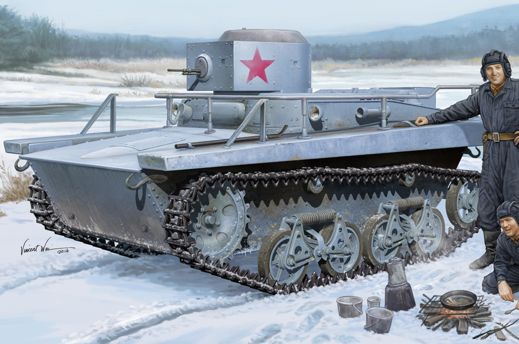 1/35　ソビエトT-37TU指揮戦車