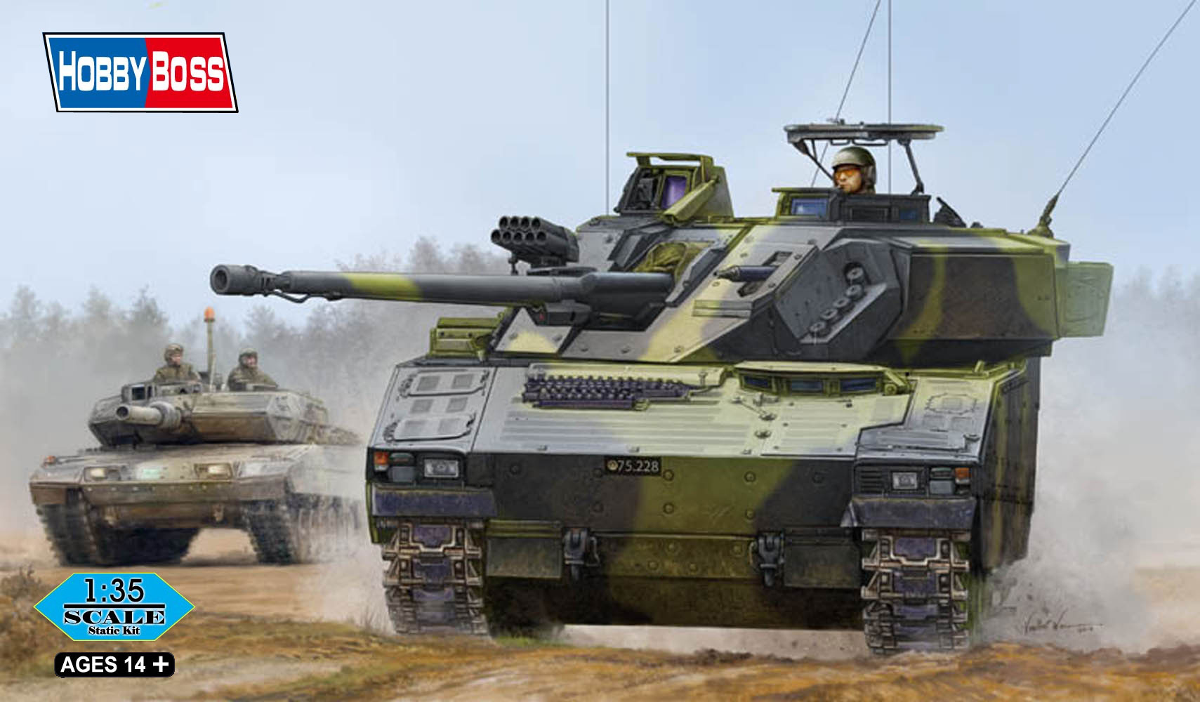 1/35　スウェーデンCV9035歩兵戦闘車