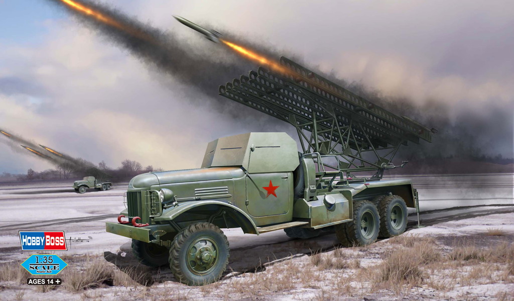 1/35 ロシア BM-13カチューシャロケット砲 1/35 ロシア BM-13カチューシャロケット砲