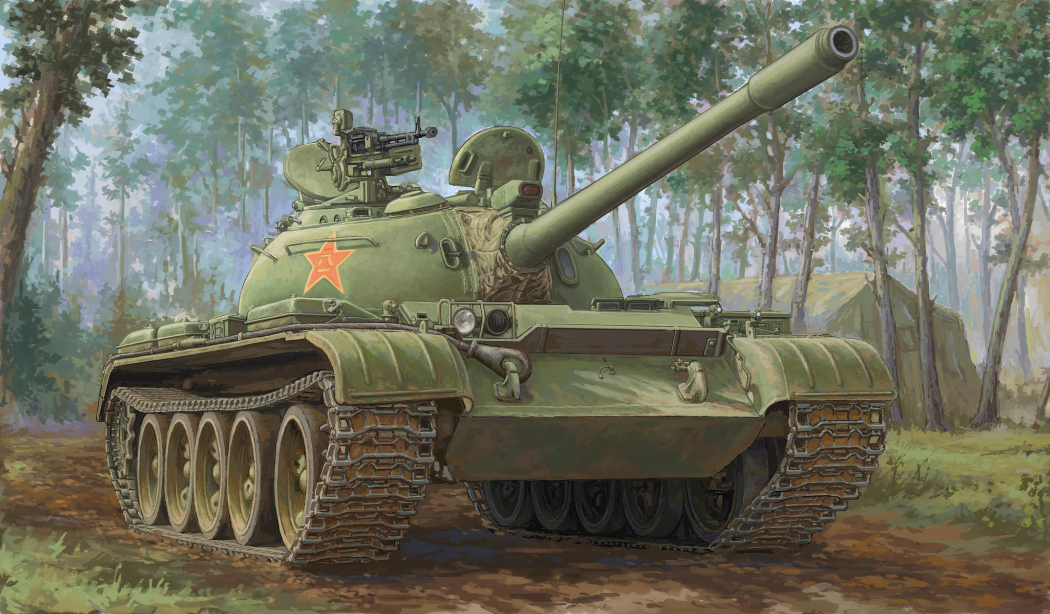 1/35　中国陸軍 59-Ⅰ式 中戦車