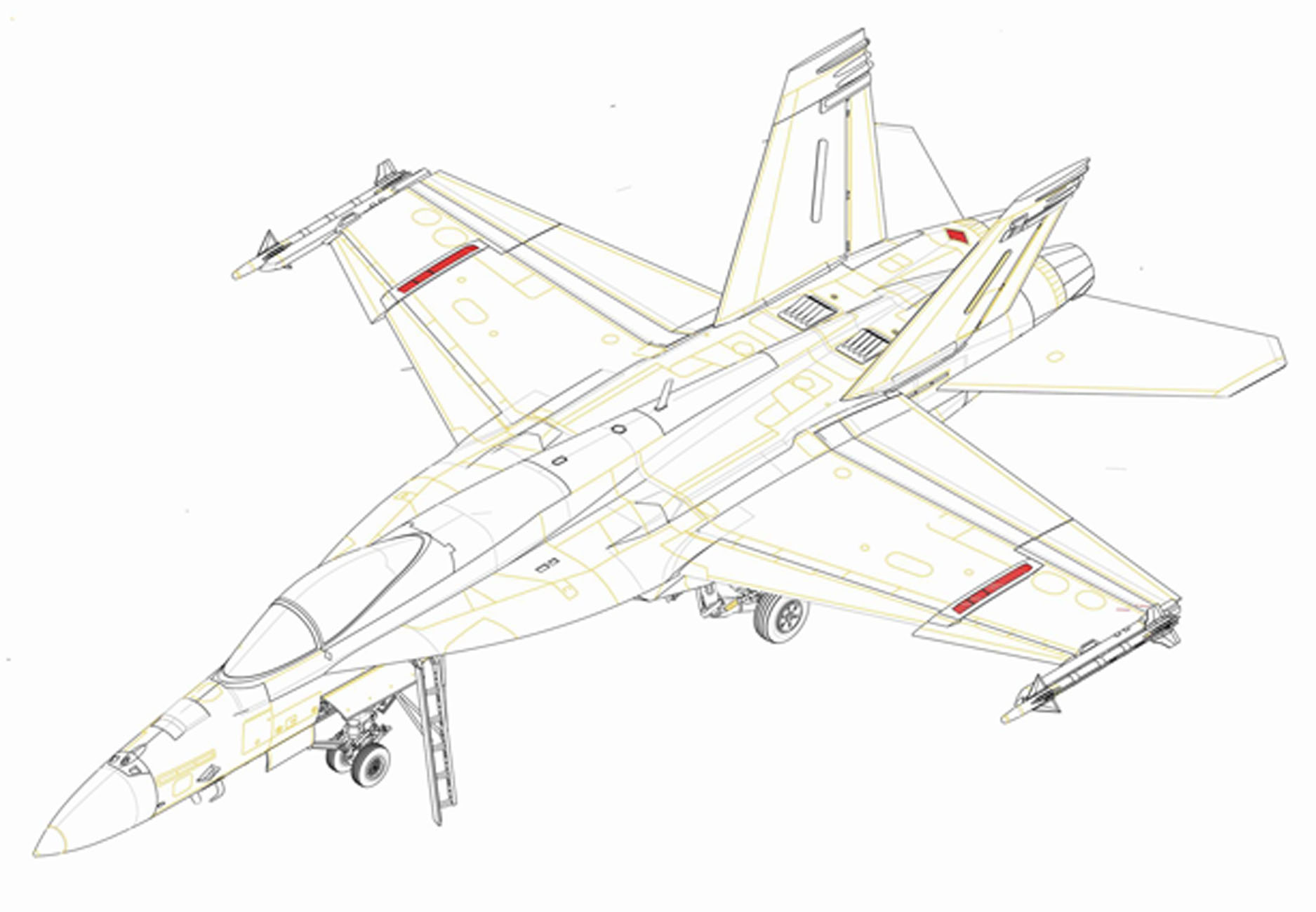 1/48　F/A-18E スーパーホーネット