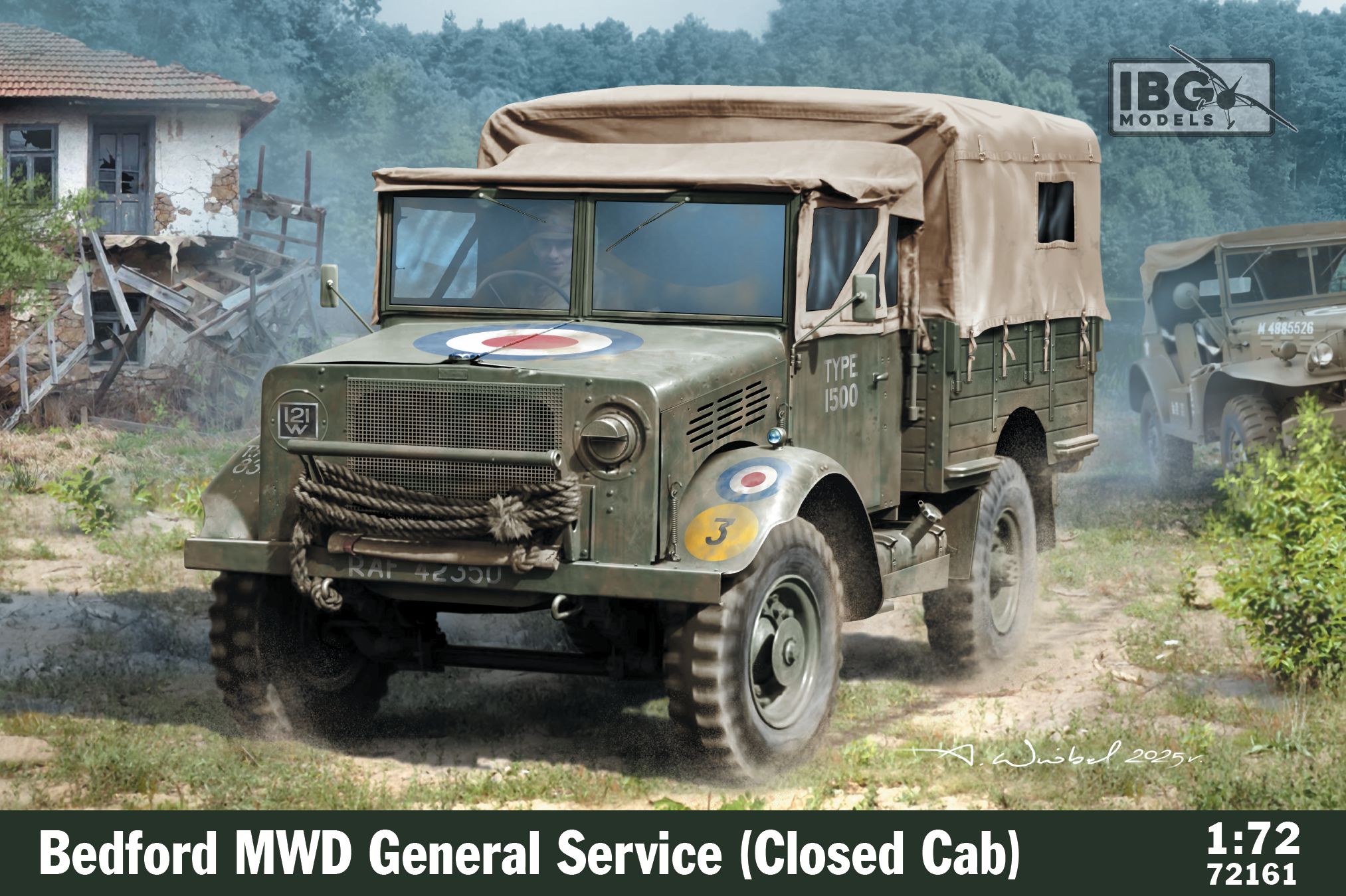 【予約する】 1/72 ベッドフォード MWD GSトラック w/クローズドキャビン (後期生産型) 【予約する】 1/72 ベッドフォード MWD GSトラック w/クローズドキャビン (後期生産型)