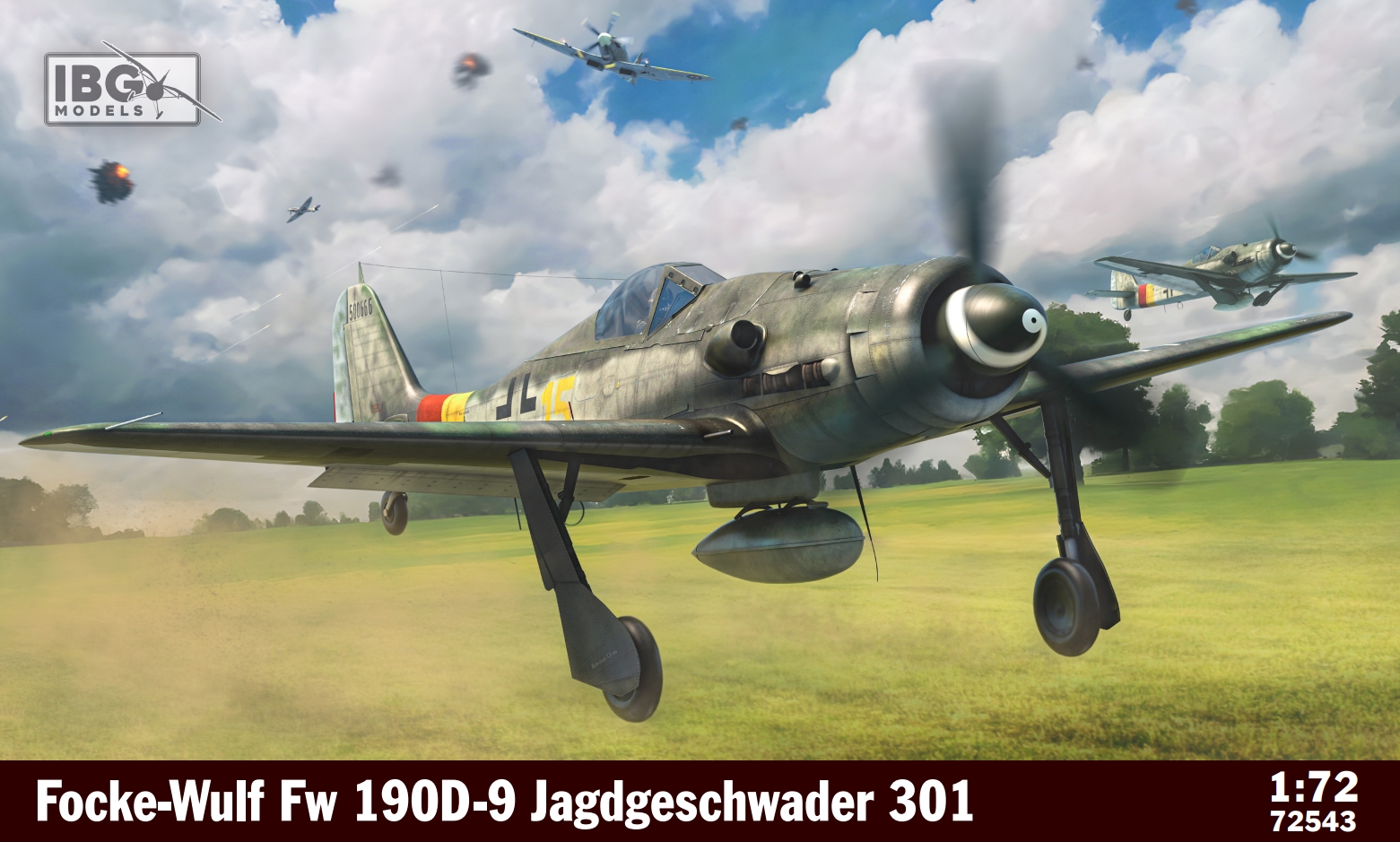 【予約する】 1/72 Fw190D-9 第301戦闘航空団 【予約する】 1/72 Fw190D-9 第301戦闘航空団