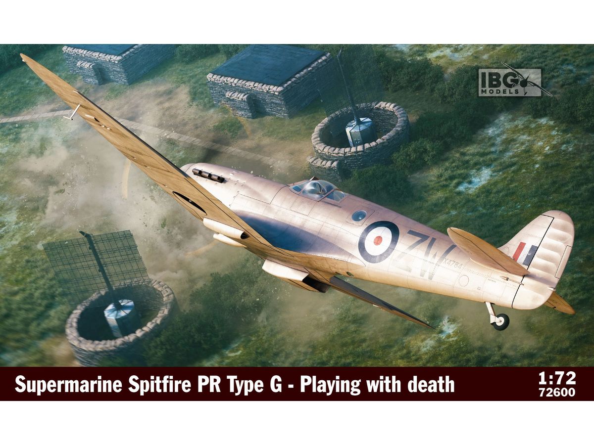 【予約する】 1/72 スピットファイア PR タイプG "死神との戯れ" 【予約する】 1/72 スピットファイア PR タイプG "死神との戯れ"