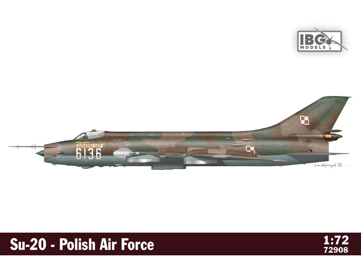 【予約する】 1/72 Su-20 ポーランド空軍 リミテッドエディション 【予約する】 1/72 Su-20 ポーランド空軍 リミテッドエディション