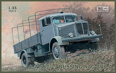 1/35 独ビューシングNAG500A 4.5ton大型トラック4輪駆動 1/35 独ビューシングNAG500A 4.5ton大型トラック4輪駆動