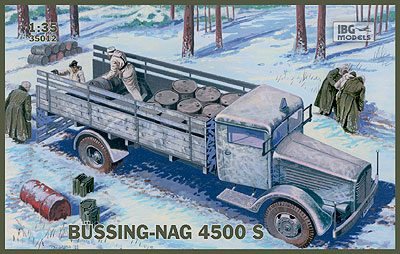 1/35　独・ビューシングNAG4500S 4.5ton大型トラック後輪駆動 - ウインドウを閉じる