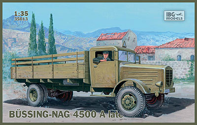 1/35　独・ビューシングNAG4500A 4.5ton大型トラック4輪駆動