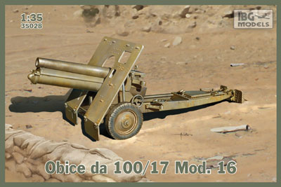 1/35 伊・100ミリ榴弾砲da100/17モデル16型 1/35 伊・100ミリ榴弾砲da100/17モデル16型