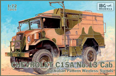 1/72　英・シボレーC15A キャブ13オーストラリア･パターン無線中継車