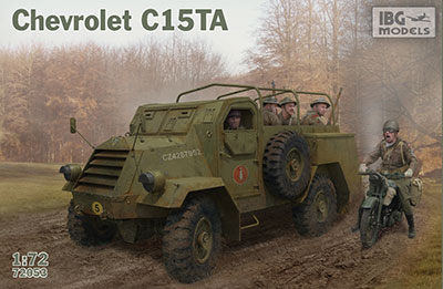1/72　加・シボレーC15TA装甲４輪トラック