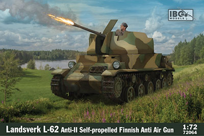 1/72　ランツベルクL-62アンティII対空自走砲・フィンランド軍