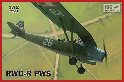 1/72　ポーランド複座練習機RWD-８ PWS軍用タイプ
