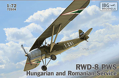 1/72　ポーランド複座練習機RWD-８・ハンガリー＆ルーマニア軍仕様