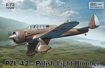 1/72　ポーランド単発試作軽爆撃機PZL42