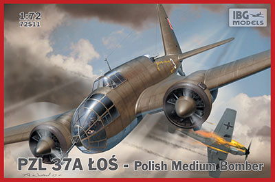 1/72　ポーランド双発爆撃機PZL.37A ロシュLos