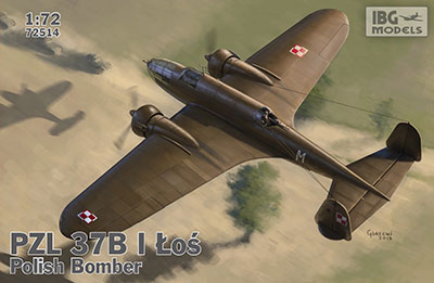 【予約する】 1/72 ポーランド双発爆撃機PZL.37B I ロシュLos 【予約する】 1/72 ポーランド双発爆撃機PZL.37B I ロシュLos