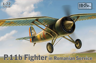 1/72　ルーマニア・PZL P.11bガル翼戦闘機