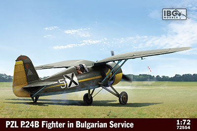 1/72　ブルガリアPZL P.24Bガル翼戦闘機