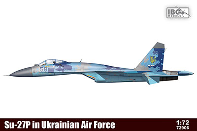 1/72　ウクライナ空軍・スホーイSu-27Pフランカー戦闘機