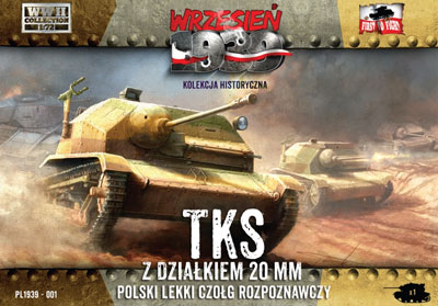 1/72　ポ・TKS小型戦車20mm砲搭載型