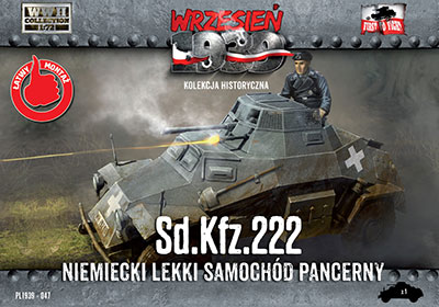 1/72　独・Sd.kfz.222軽偵察装甲車