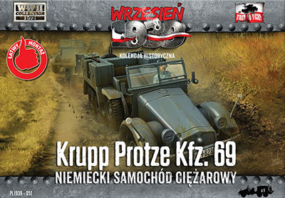1/72　独・クルッププロッツKfz.69対戦車砲牽引車
