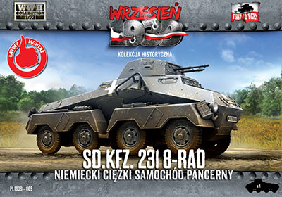 1/72　独・Sd.kfz.231(8-Rad)重偵察装甲車