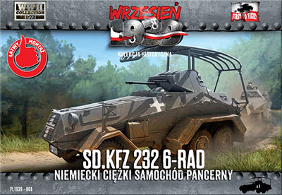 1/72　独・Sd.kfz.232(6-Rad)重無線装甲車