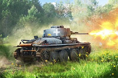 1/72　独・プラガPz.kpfw.38(t) Ausf.A 軽戦車