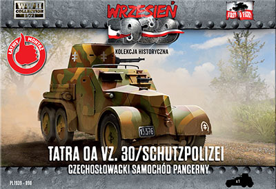 【予約する】　1/72　スロバキア・タトラOAvz.30軽装甲車