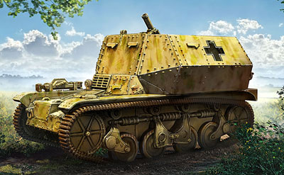 【予約する】 1/72 独・8cm迫撃砲34型自走砲AMR35(f)軽戦車車体改造 【予約する】 1/72 独・8cm迫撃砲34型自走砲AMR35(f)軽戦車車体改造