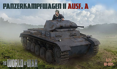 1/72 独・II号戦車A型・増加装甲型 1/72 独・II号戦車A型・増加装甲型