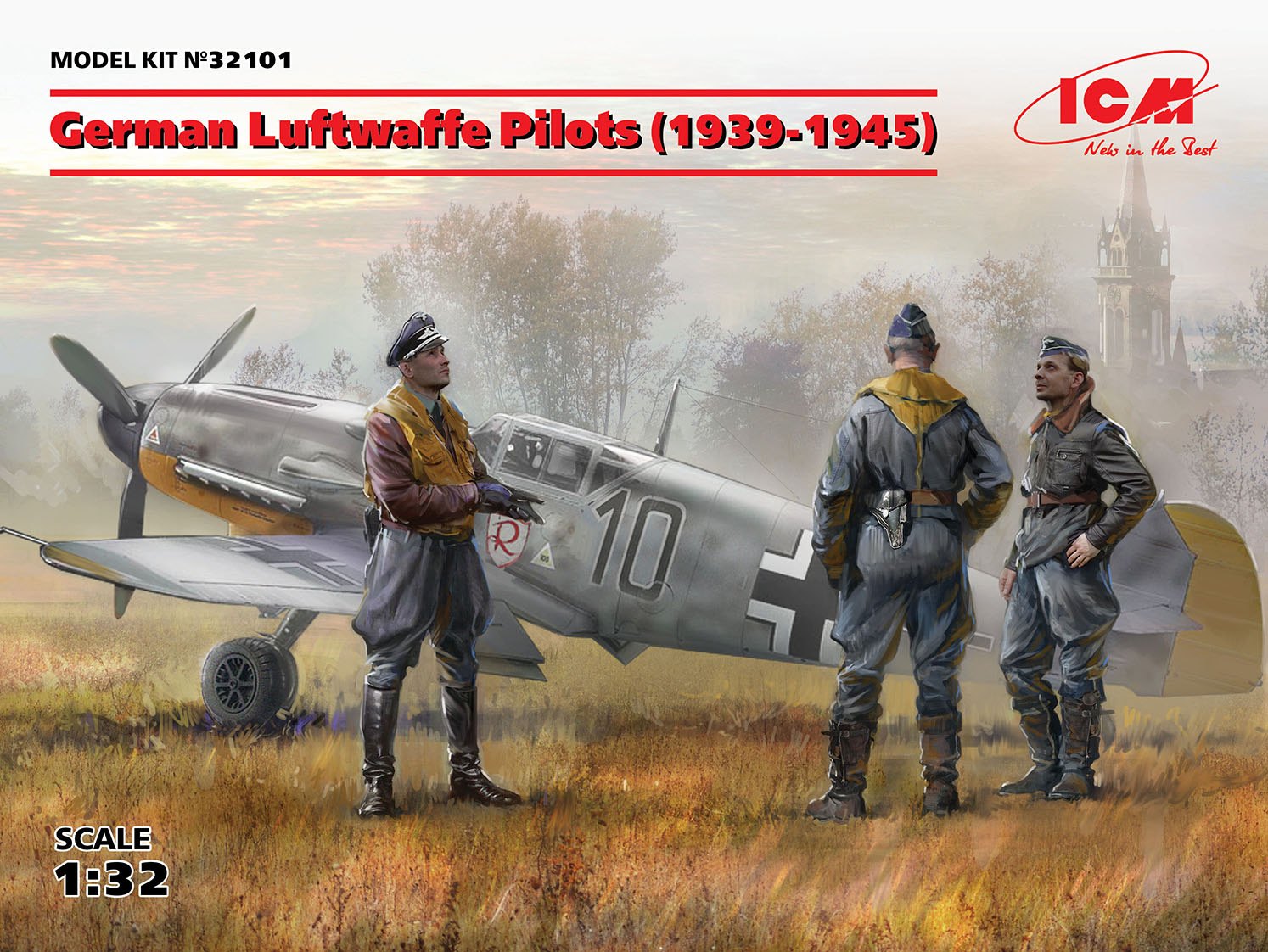 1/32　WWⅡ ドイツ空軍　パイロットセット - ウインドウを閉じる